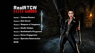 RealRTCW 4.0 ELITE GUARD Full Walkthrough [REALISM], All Gold + All Secret Zones + No Saves
