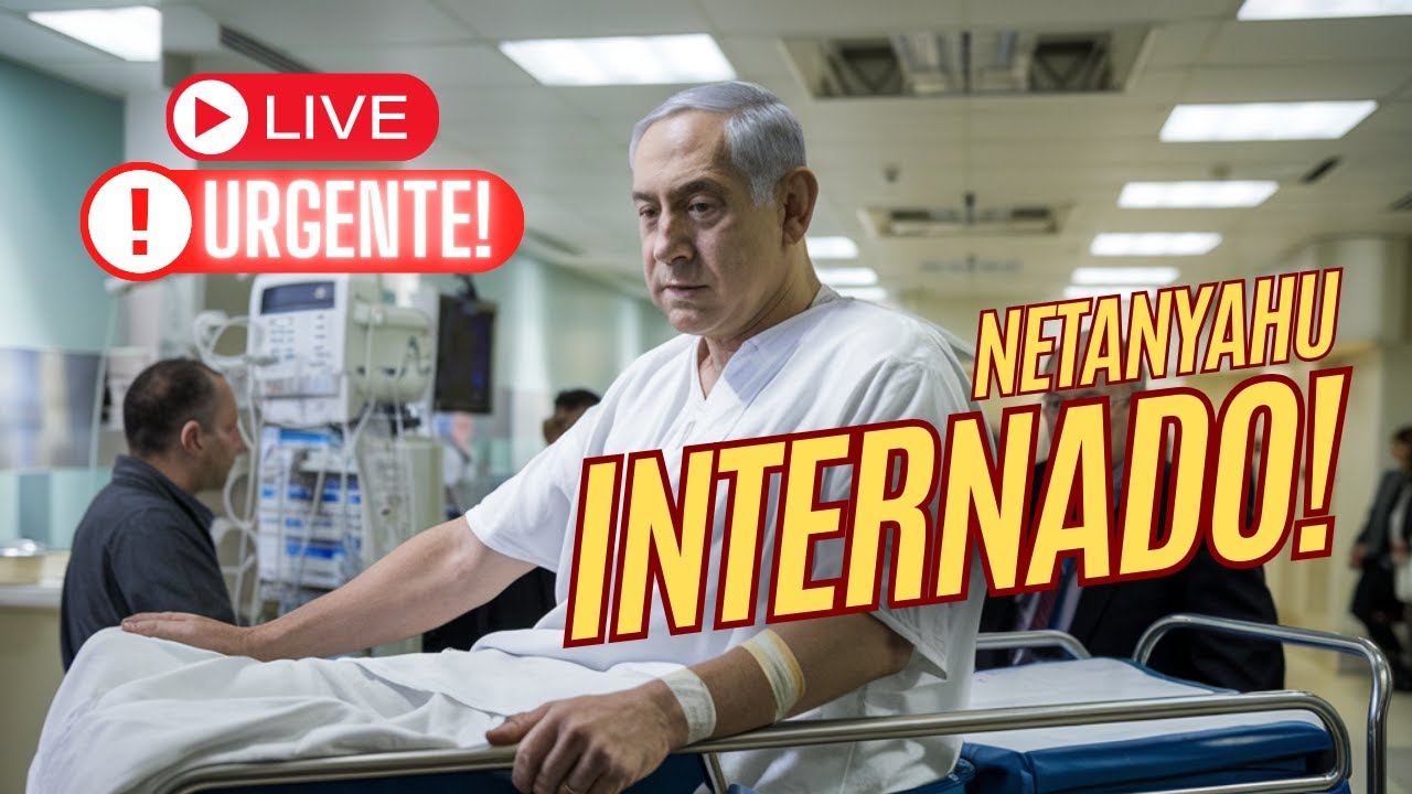 NETANYAHU PASSA POR CIRURGIA E ESTÁ INTERNADO!