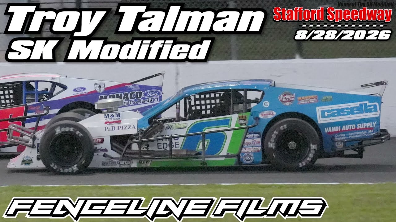 Troy Talman SK Modified Stafford Speedway