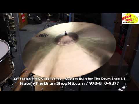Sabian HHX Groove Ride 22'' - Custom Built - The Drum Shop North Shore