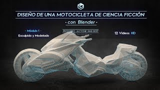 Sci-Fi Motorcycle Design 1 video thumbnail