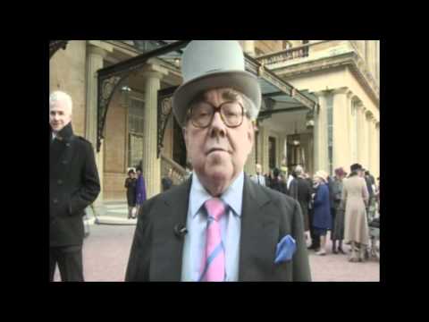 Ronnie Corbett receives a CBE from The Queen