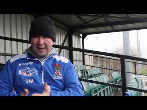 Irlam FC Secretary Warren Dodd