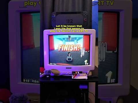 Video: ¿Cómo se ve Switch 2 en una TV CRT? Glorioso