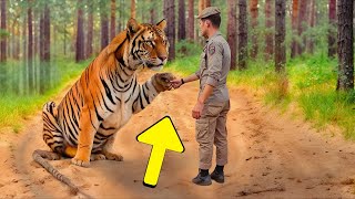 Tigre Implora Ajuda a Soldado, Mas o Motivo Por Trás Disso Foi Simplesmente CHOCANTE!