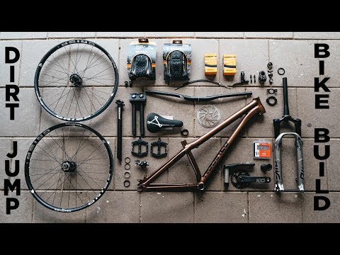 MY NEW CUSTOM DIRT JUMP BIKE BUILD