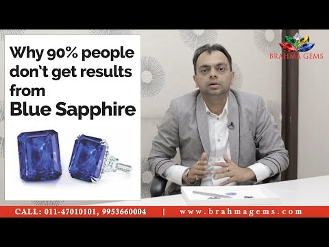 Why 90 percent of the people are not getting results from Blue Sapphire? Is it Real?