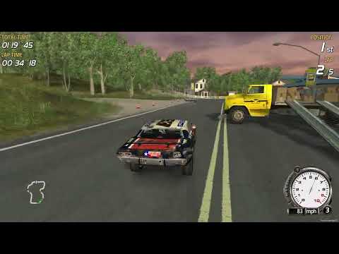 FlatOut Gameplay Part 25 [4K 60FPS PC] No Commentary