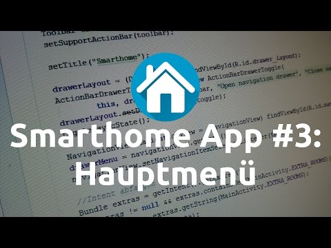Smarthome App #3: Hauptmenü | Smarthome Blogger