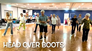 Line Dance “ Head Over Boots “