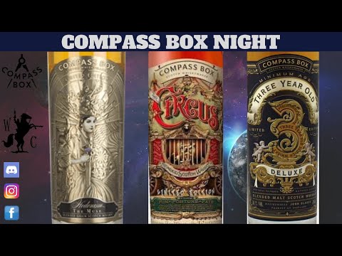 Compass Box Night (25 Expressions In Under 2 Hours)