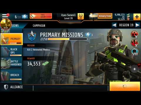 Kill Shot Bravo Region 19=28 Primary Mission Complete