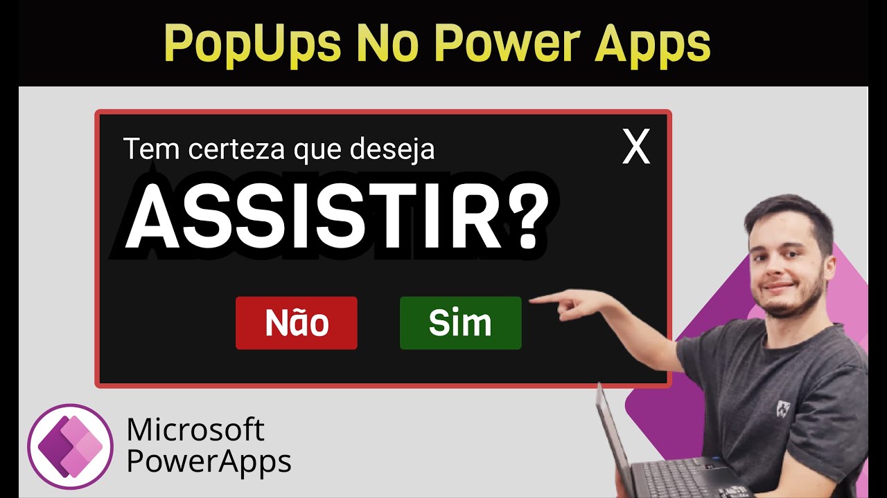 Power-Apps: como criar um popup de confirmação antes de deletar um registro?