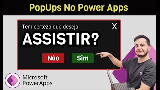 Power-Apps: como criar um popup de confirmação antes de deletar um registro?