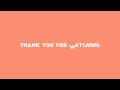 Thank You For Watching