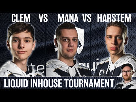 Clem vs MaNa vs Harstem Team Liquid in-house tournament feat. 2vs2 with uThermal