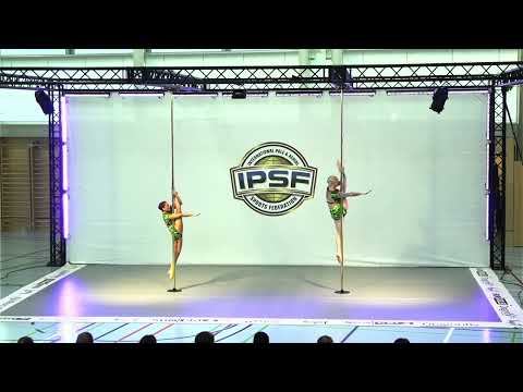 WPACS 2022 POLE SPORTS SENIOR DOUBLES WW   Emma Ring & Sofia Navas