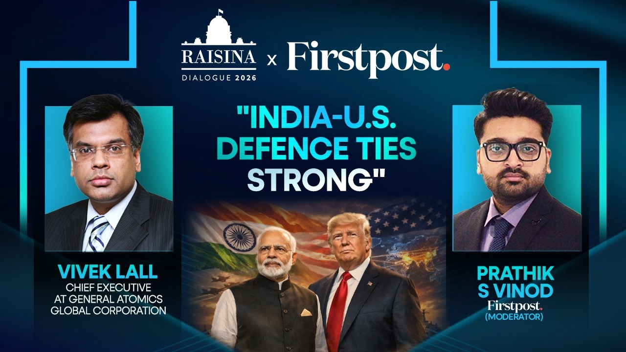 General Atomics Chief Executive Speaks on Drones, AI and India-US Ties | Raisina Dialogue 2026