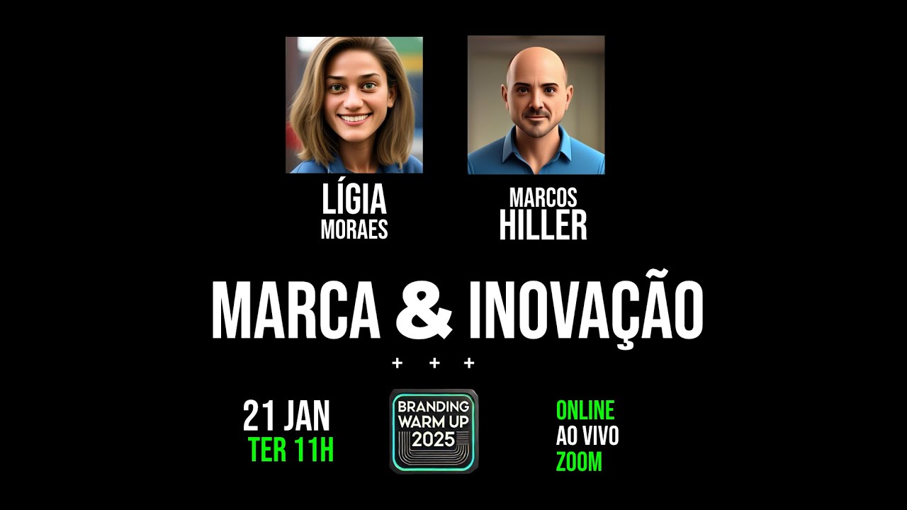 Ligia Moraes fala sobre MARCA & INOVAÇÃO (em Alimentos e Bebidas) com Marcos Hiller
