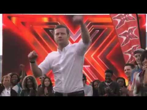Dermot O'Leary Dances to Saturday Night by Whigfield at The X Factor 2012 Auditions