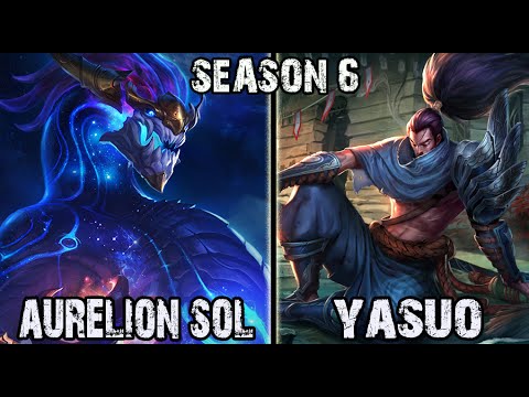 SKT T1 Faker Aurelion Sol vs Yasuo MID Ranked Challenger Korea