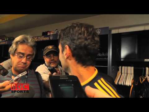 Marcelo Sarvas - LA Galaxy Locker Room Interview