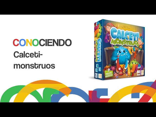 Vídeo relacionado con SD GAMES CALCETIMONSTRUOS - Juego de Mesa Infantil para Mayores 6 Años, Juego de Habilidad 1 a 4 Jugadores