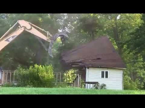 Farmhouse demolition
