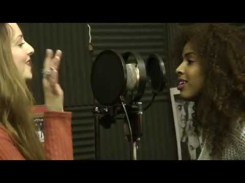 Hannah Wildes and Autumn Sharif Private Studio- of thier BBC battle song