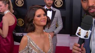 Maren Morris interview on the Red Carpet | Red Carpet | 60th GRAMMYs