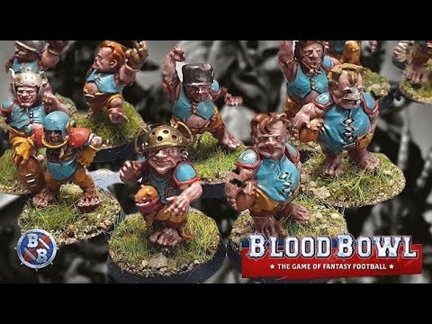 #completedit My Finished Halflings - Bloodbowl