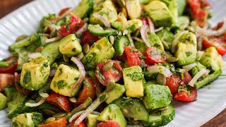 This Avocado Salad is always a huge hit with everyone!