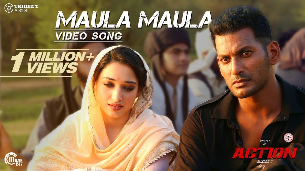 Maula Maula Song Lyrics | Action 2019 | Bamba Bakya, Kutle Khan