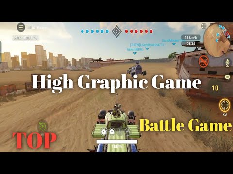 Best TOP High Graphics Battle Game |Crossout Mobile|
