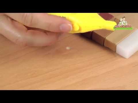 picobello // Reparatur-Set Mini - DIY reparieren Holz Parkett Laminat Kork Vinyl Löcher Kratzer