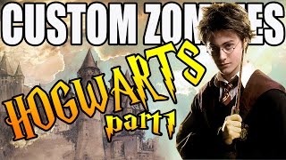 You're A Wizard Laggin "HOGWARTS ZOMBIES" Pt1 (COD ZOMBIES)
