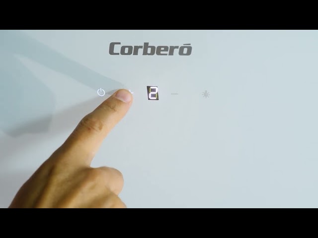 Campana extractora Corbero NYASA6000W Canalizado/Recirculación 60cm com controlo touch video