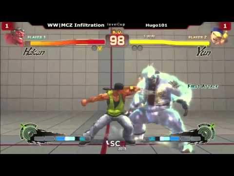 SSF4 AE SCR 2013  ww MCZ Infiltration Hakan vs Yun Hugo101   HAKAN GOD TIER