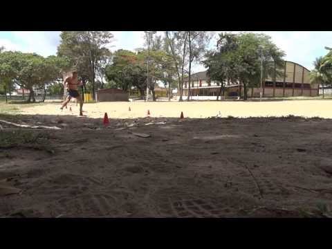 Treino Colando o umbigo nas costas 2