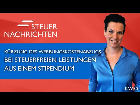 Werbungskostenabzug, Privatliquidation, Vordruckmuster - Steuernachrichten Update 50/22