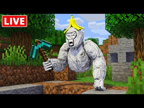🔴 GORILLA TAGGER TRIES MINECRAFT SPEEDRUNNING 🔴