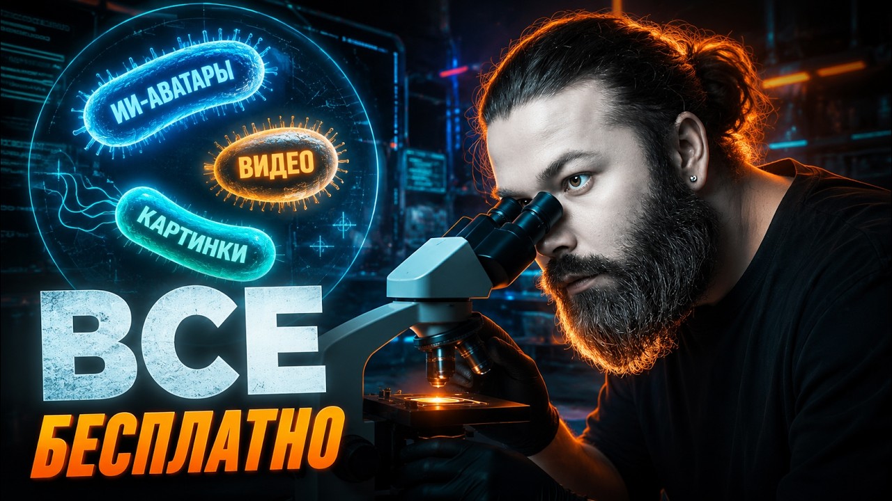 YouTube: ИИ для контента, в котором все БЕСПЛАТНО