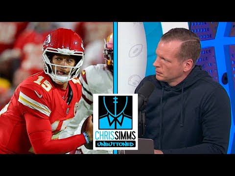 Evaluating how Patrick Mahomes played in win over Commanders | Chris Simms Unbuttoned | NFL on NBC