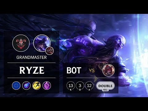 Ryze Bot vs Xayah - EUW Grandmaster Patch 9.23