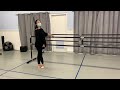 Vaganova B, C & D: One-hand Barre- Battements Frappés Demonstration