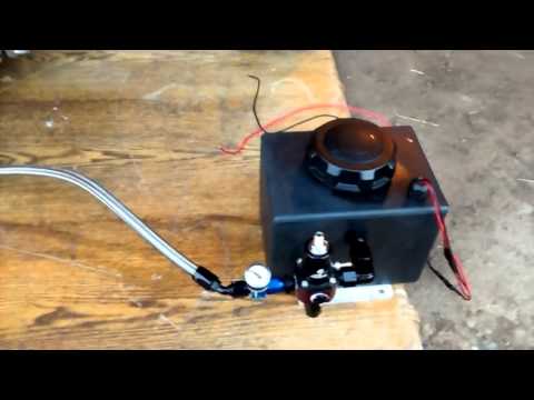 Nitrous outlet stand alone fuel system