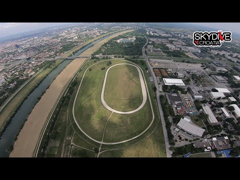 Hipodrom Zagreb - Padobranski skokovi (Skydive Croatia event padobranci)