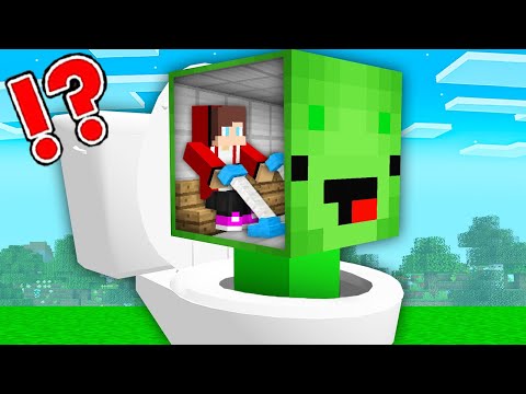 JJ Control Scary SKIBIDI MIKEY TOILET in Minecraft ! Skibidi Mikey Toilet  (Maizen Mazien Mizen)