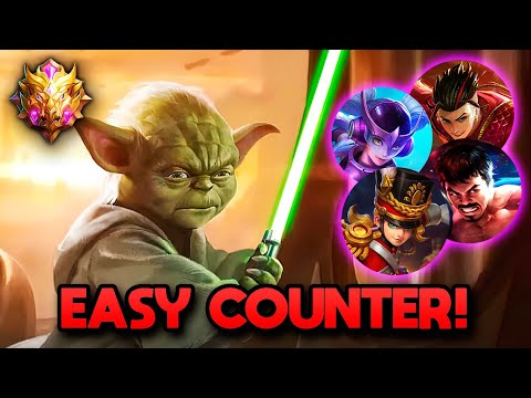 COUNTERING BLINKS & INITIATORS w/ MASTER YODA (Cyclops Best Build & Emblem | MLBB X Star Wars)