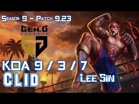 Gen Clid LEE SIN vs OLAF Jungle - Patch 9.23 KR Ranked